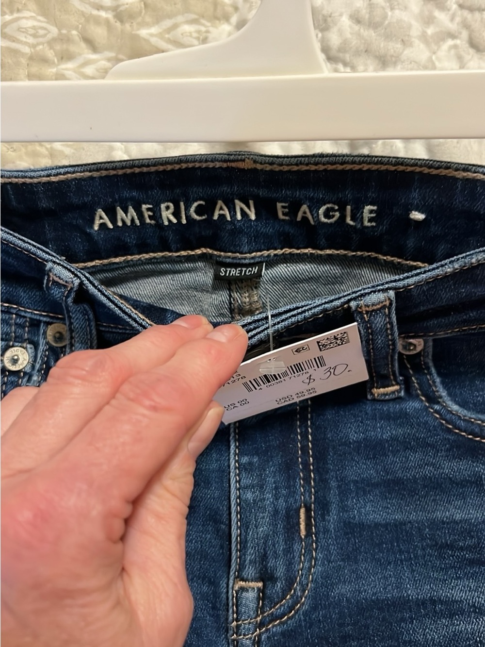 American Eagle Outfitters Indigo Denim Jeans - Navy